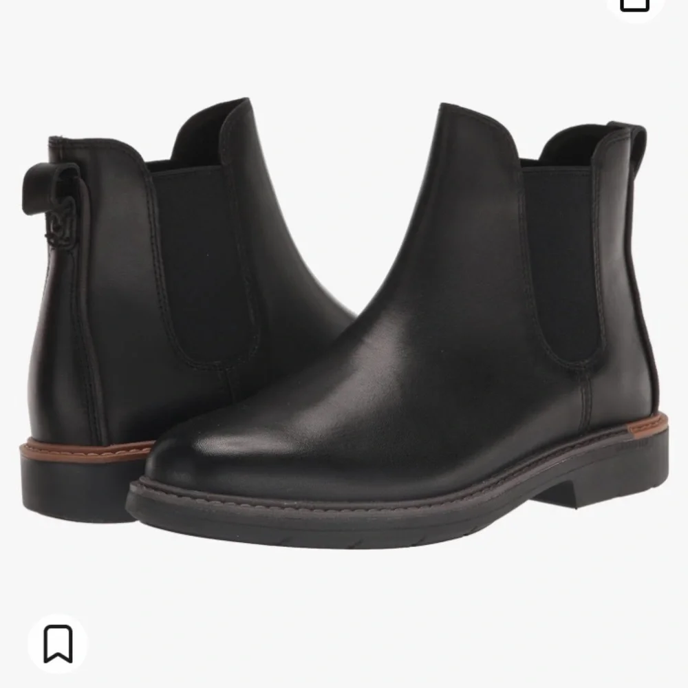 NWT Cole Hann Faux Leather Chelsea Boots Size 8. - Picture 1 of 10
